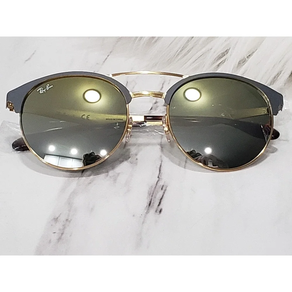 [RB3545-9007/A7] Ray-Ban‎ Highstreet Round Sunglasses Gray